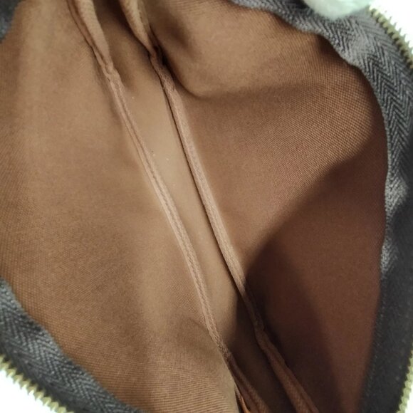 Authentic Louis Vuitton LV Pochette Accessoires Brown Monogram mn660-121325 - Picture 13 of 16